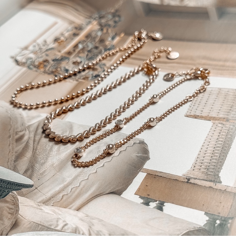 Gold Bracelet Set